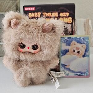 NIB Baby Three Wa Long Long - Pebble With Special Eyes